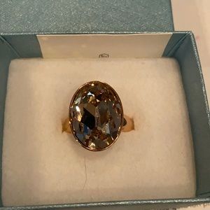 Touchstone Crystal Blush Ring Size 6